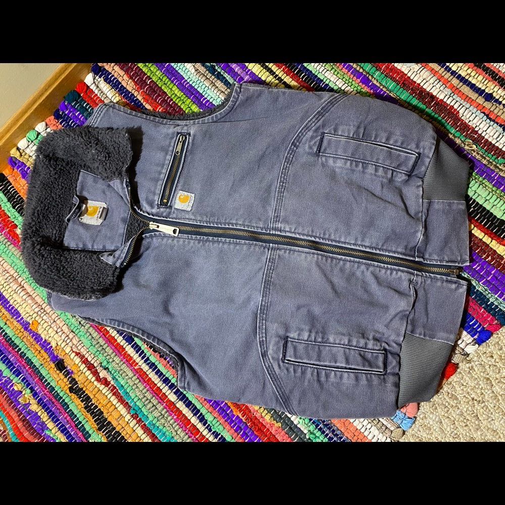 Vintage Purple Carhartt vest